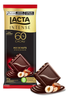Lacta Intense 60% Cocoa Dark Chocolate Bar with Peanuts & Hazelnuts, 85 g / 3 oz (pack of 3)