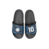 Bagunza Arg 26 Fileteado Men's Flip Flops, Black, Limited Edition, Argentina Capsule 26/27