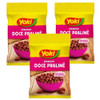 Yoki Amendoim Doce Pralinê Crocante, Sweet Crunchy Praline Peanuts, 150 g / 5.29 oz (pack of 3)