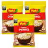 Yoki Ovinhos de Amendoim Cobertura Polvilho, Crunchy Peanut Eggs with Cassava Starch Coating, 90 g / 3.17 oz (pack of 3)