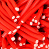Fini Regaliz Tubos de Frutilla Candy Tubes Strawberry Flavored Classic Long Licorice Candies, 450 g / 15.87 oz 