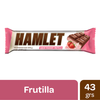 Hamlet Chocolate Bar with Strawberry Yoghurt, 43 g / 1.51 oz (box of 21 bars)