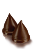 Successo Conitos Rellenos Milk Chocolate Cone Cookies Filled with Dulce de Leche - Trans Fat Free, 420 g / 14.76 oz (box of 12)