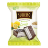 Successo Alfajor de Arroz con Limón Milk Chocolate Coated Rice Alfajor Filled with Lemon Mousse, 300 g / 10.58 oz (box of 12)