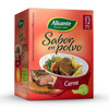 Alicante Sabor En Polvo Carne Meat Flavored Powder  Ready To Use Seasoning Broth, 7.5 g / 0.26 oz ea (box of 12 pouches)