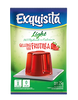 Exquisita Gelatina de Frutilla Light Strawberry Jelly, 8 porciones por bolsita - Reducida en Calorías, 25 g / 0.88 oz (caja de 15 bolsitas)
