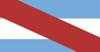 Bandera Entre ríos, Argentina de Poliéster Entre Ríos Province Flag - With Twine To Tie & Reinforced Seams, 90 cm x 150 cm / 39.4" x 59.05 "