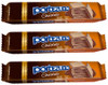 Portezuelo Oblea Cuadrada Sabor Chocolate Square Wafers with Milk Chocolate Filling Double Wafer from Uruguay, 125 g / 4.4 oz (pack of 3)