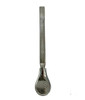 Bombilla Alpaca Doble Grabado Classic Mate Straw with Engraved Details Both Sides, 17 cm / 6.69" (Leaf Design)