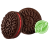 Successo Bañadas Black Cookies Red Berries Cream Filled Cookies with Milk Chocolate Coating, - Vegan Cookies 140 g / 4.9 oz