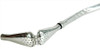 Romanesi Bombilla Con Bisagra Engraved 18/8 Stainless Steel Straight, 180 mm / 7.08"