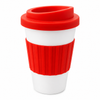 Vaso Térmico Insulated Travel Mug with Non-Slip Sleeve Football Team Thermos Cup Ideal for Coffee & Tea Dishwasher and Microwave Safe - Keeps Drinks Hot or Cold - BPA Free, 300 ml / 10.1 fl oz (Various Colors Available)