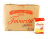 Favorita Coarser 000 Wheat Flour Harina with Vitamins Excellent for Cooking and Baking Wholesale Bulk Box, 1 kg / 2.2 lb (15 count per box)