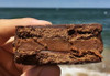 Marley Alfajores Bajoneros Delicious Milk Chocolate Alfajor Filled with Creamy Dulce de Leche - Genuine from Uruguay, 70 g / 2.47 oz ea, 12 alfajores per box
