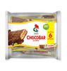 Gallo Snacks Choco-Bar Milk Chocolate Coated Rice Bar Filled with Peanut Cream - Low Sodium & Gluten Free, 120 g / 4.23 oz (pack of 6 bars)