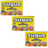Sugus Confitados Hard Candy with Soft Interior, 50 g / 1.8 oz box (pack of 3)