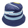 Piluso Bob Hat Argentina Gabardine Bucket Hat Sun Hat Argentina Design, 58 cm / 22.8" diam