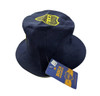 Gorro oficial Piluso Azul Bob Boca Juniors Gabardina Gorro de cubo Gorro de sol Diseño C.A.B.J, 58 cm / 22.8" diam