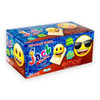 Felfort Jack Chocolate Blanco Old Classic White Chocolate Bites with Emoji Mini Figures Inside, 14 g / 0.49 oz (box of 20 bites)