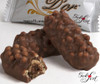 Bombón de cereales Cubanito de Felfort D'Or con cobertura de chocolate con leche e interior de chocolate blando, 12 g / 0.4 oz c/u (caja de 30 unidades)