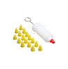 Decoradora Cake Decorating Tool 17-Piece Piping Icing Reusable Plastic Pastry Tool Easy To Use & Clean