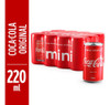 Coca Cola Original Flavor Classic Coke Soda Coca Cola, 220 ml / 7.4 fl oz can (pack of 8 cans)