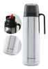 R-Evolution Termo Cebador 100% Acero Inoxidable con Pico Cebador Unbreakable Stainless Steel Thermos Vacuum Bottle with Pouring Beak for Mate from Uruguay, 1 l / 33.8 fl oz