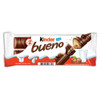 Kinder Bueno Milk Chocolate Bar Hazelnut Cream Filled Wafer, 43 g / 1.52 oz (pack of 3 bars)