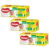 Pañales Huggies Pañales Medianos Desechables Triple Protección 12 lb a 21 lb, 3 paquetes de 8 (24 unidades)