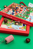 Mamuschka Calendario Navideño 2021 Advent Calendar with Milk & White Chocolate Bites Classic Christmas Calendar "Bean To Bar" Chocolates, 225 g / 7.9 oz