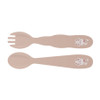 Tramontina Le Petit Rosa Juego de Cubiertos Infantil Children's Flatware Set Fork & Spoon BPA-Free - Pink (2 pc)