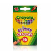 Crayola Glitter Crayons, 16 Count, Assorted Colors, Ideal For Home & School Projects