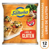 La Salteña Sin Gluten Tapa De Empanadas Clásicas Ideal Para Horno Discos Para Masa De Empanadas Sin Gluten, 6 packs x 12 discos c/u (72 discos)
