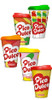 Vaso Pico Dulce Chupetín Assorted Cup of Fruit Rainbow Lollipop Favorite Candy Popular for Parties & Birthdays, 140g / 4.93 oz (10 units)