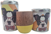 Set Matero BullDog con Lentes Mate, Yerbero & Azucarera Con Pico Vertedor Sugar & Yerba Mate Bowls with Pouring Beak