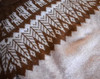 Sweater Norteño Lana de Alpaca Marrón y Blanco Brown & White Alpaca Wool Sweater Traditional Argentinian Jumper (Various Sizes Available)