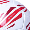 Pelota de Fútbol River Plate PVC Material Football Soccer Ball Nº 5 Red & White Size 5 by Dribbling (Deflated)