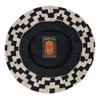 Boina De Hilo Guarda Pampa Beret Gaucho Style Classic Argentinian Hat - Black & Beige (Various Colors Available)