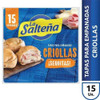 La Salteña Tapa De Empanadas Criollas Ideal Para Horno Classic Empanadas Dough Disc, 15 discs ea x 24 packs (360 discs)