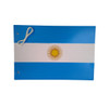 Banderines Gigantes Bandera Argentina Argentinian Flag Pennant Banner for Interior Decoration, 2.40 m / 7.9 ft (10 flags)