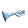 Clarín Clarinete Argentina Plastic Toy Trumpet Noise Maker Party Favor Perfect for Enjoy World Cup 2022, 29 cm / 11.4" (1 pc)