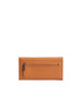 Prüne Billetera Chicago Cuero Marrón Leather Flap Wallet Clutch Organizer with Magnetic Clasp (Brown)
