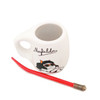 Mate Mafalda Playa Ceramic Mate Vessel Mafalda with Sunglasses Design Mate with Bombilla Straw Included