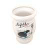 Mate Mafalda Flor  Ceramic Mate Vessel Mafalda with Flower Design Mate with Bombilla Straw Included