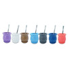 Mate Urbano Tópico Perlado Unbreakable Mate Gourd, Easy to Clean with Self-Extracting Yerba & Stainless Steel Straw Pull to Extract (Various Colors Available)