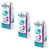 Nestlé Opti-Pro NAN 2, Follow-on Milk Formula from 6 to 12 Months, 190 ml / 6.42 oz Liquid Tetra-Brick (pack of 3)
