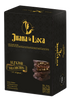 Juana La Loca Alfajores Salchichón Negro Semi-Bitter Chocolate Alfajor with Dulce de Leche Filling, 92 g / 3.24 oz (box of 10 alfajores)