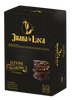 Juana La Loca Alfajores Salchichón Negro Semi-Bitter Chocolate Alfajor with Dulce de Leche Filling, 92 g / 3.24 oz (box of 10 alfajores)