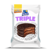 Punta Ballena Triple Alfajor Milk Chocolate & Dulce de Leche Mini Cake Alfajor, 60 g / 2.12 oz (pack of 12 alfajores)