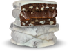 Juana La Loca Alfajores Salchichón White Chocolate Blancos with Dulce de Leche Filling, 92 g / 3.24 oz (box of 10 alfajores)
